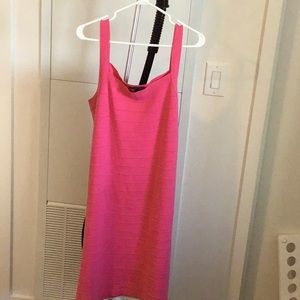 Pink and Green dress